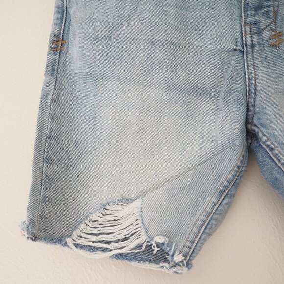 !! Ksubi Chopper Short Karma Trashed Distressed Denim Jean Shorts sz 30” - Picture 4 of 9
